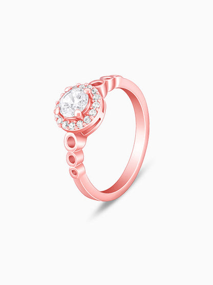 Rose Gold Encircled Ring