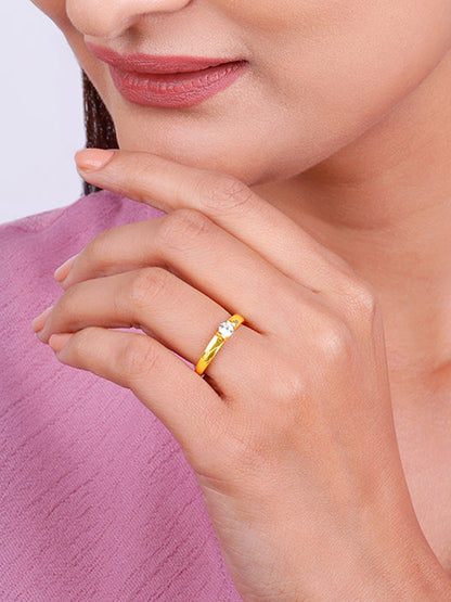 Golden Courtesy Ring