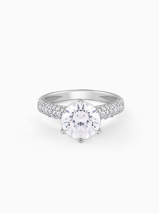 Silver Sparkle On  Ring