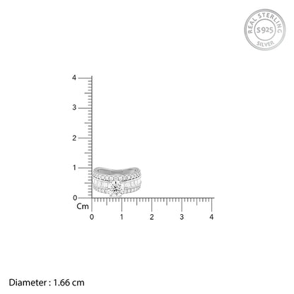 Silver Chambered Ring