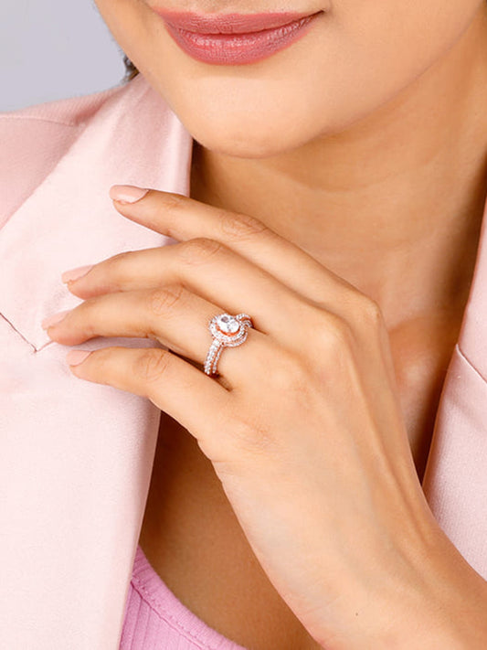 Rose Gold Celebration Ring