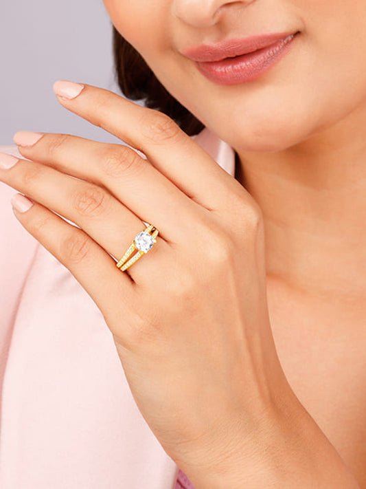 Golden Secret Wish Ring