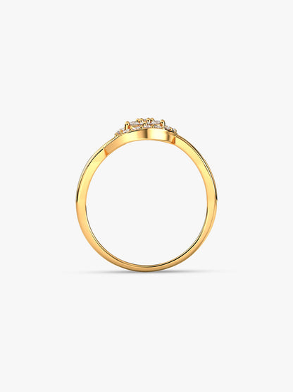Golden Star is Born Ring