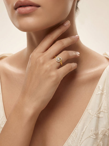 Golden Star is Born Ring