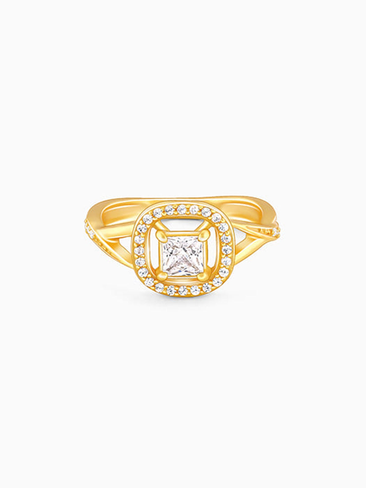 Golden Beautiful Bliss Ring