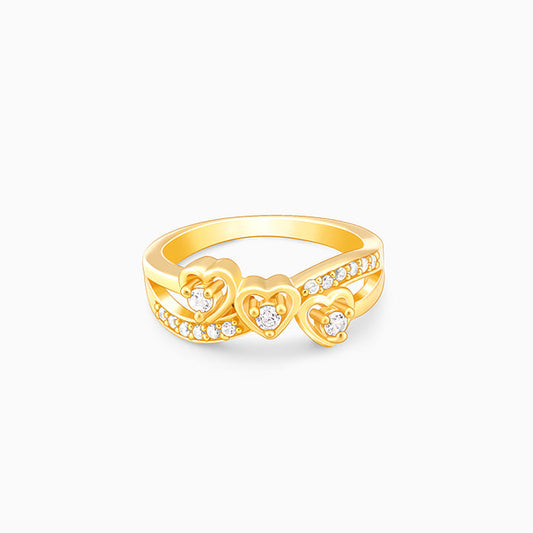 Golden Infinity Love Ring