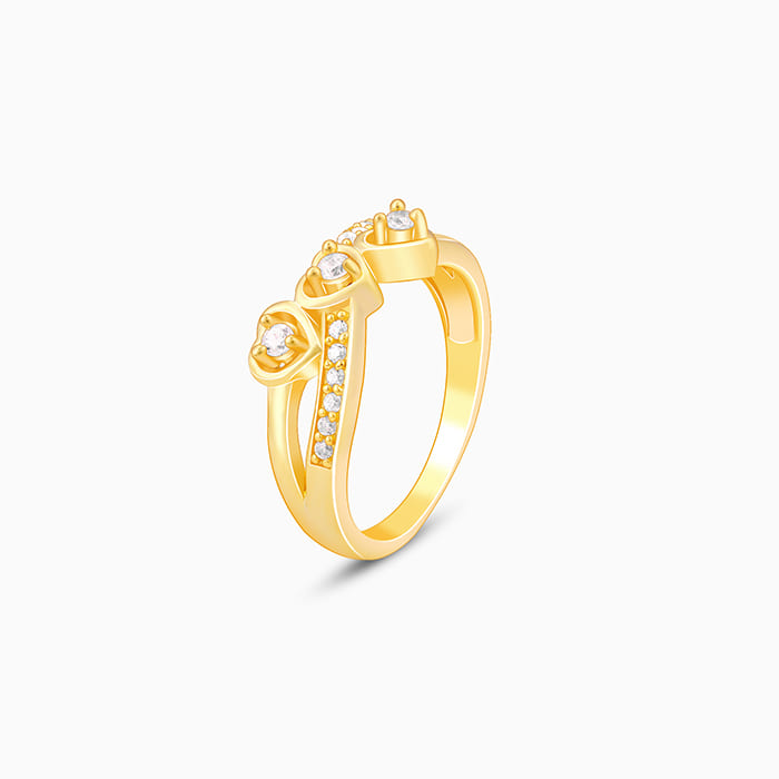 Golden Infinity Love Ring