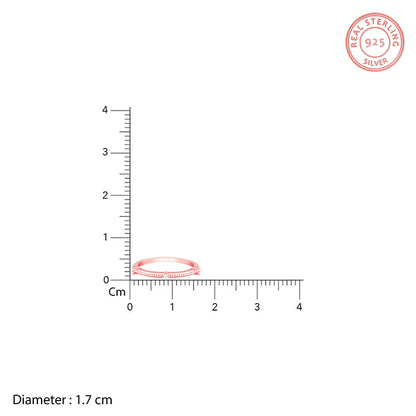Rose Gold Glamourous Aura Ring