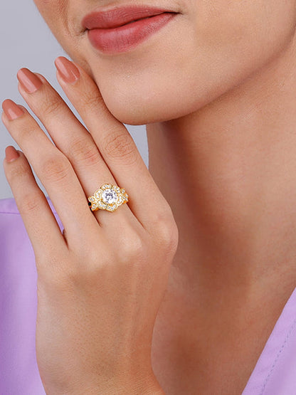 Golden Victorian Ring
