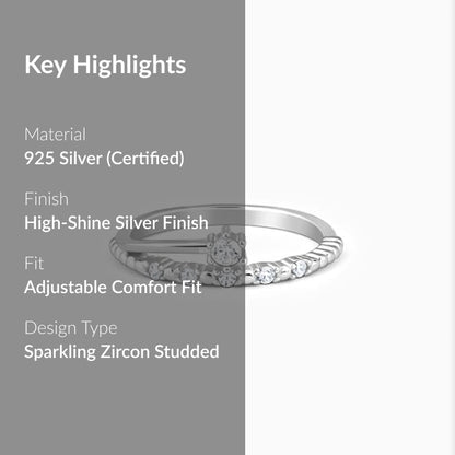Silver Gratia Ring