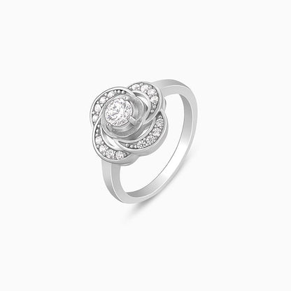 Silver Spire of Shine Ring