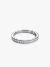 Silver Channel of Love Ring
