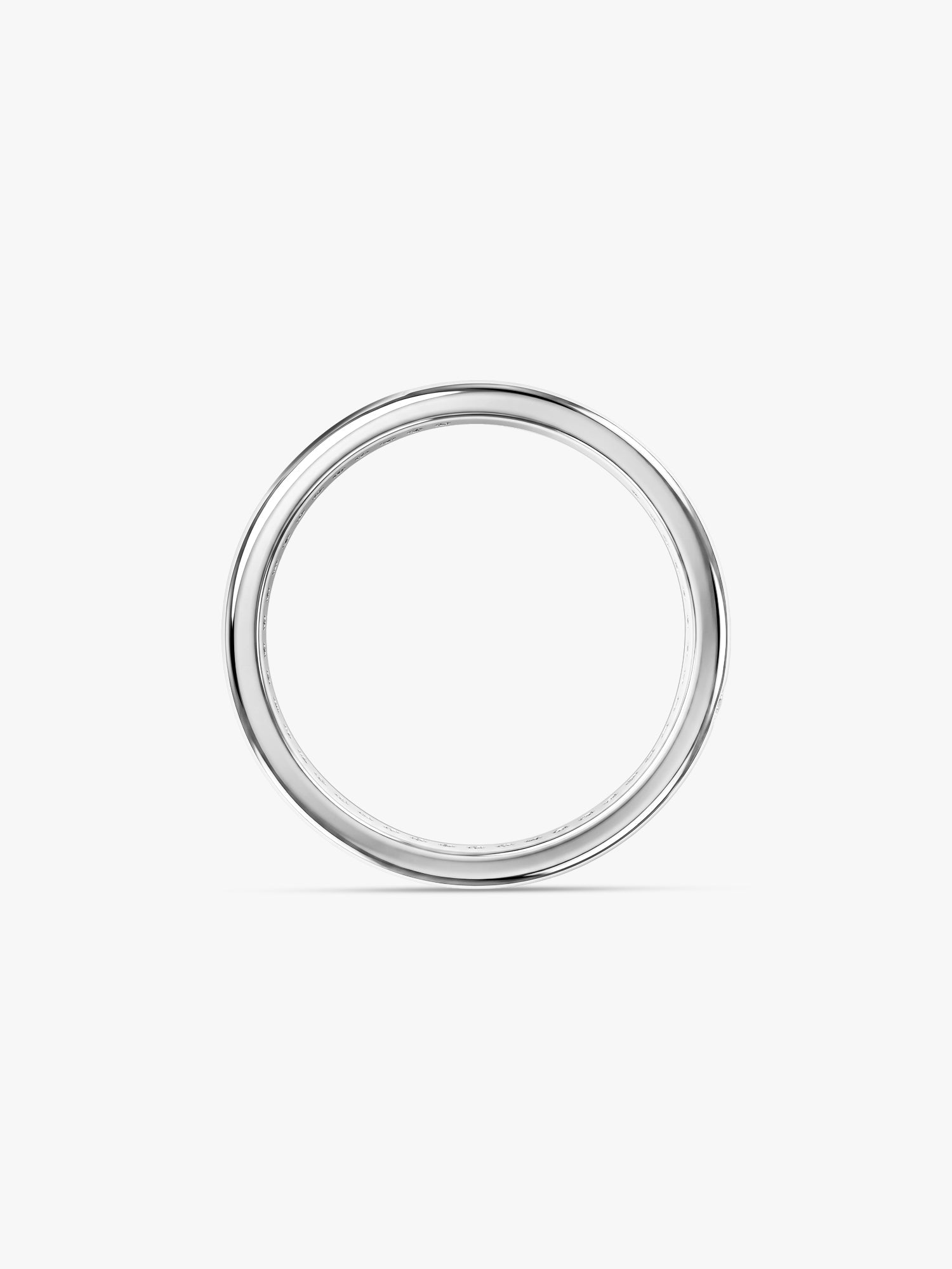 Silver Channel of Love Ring