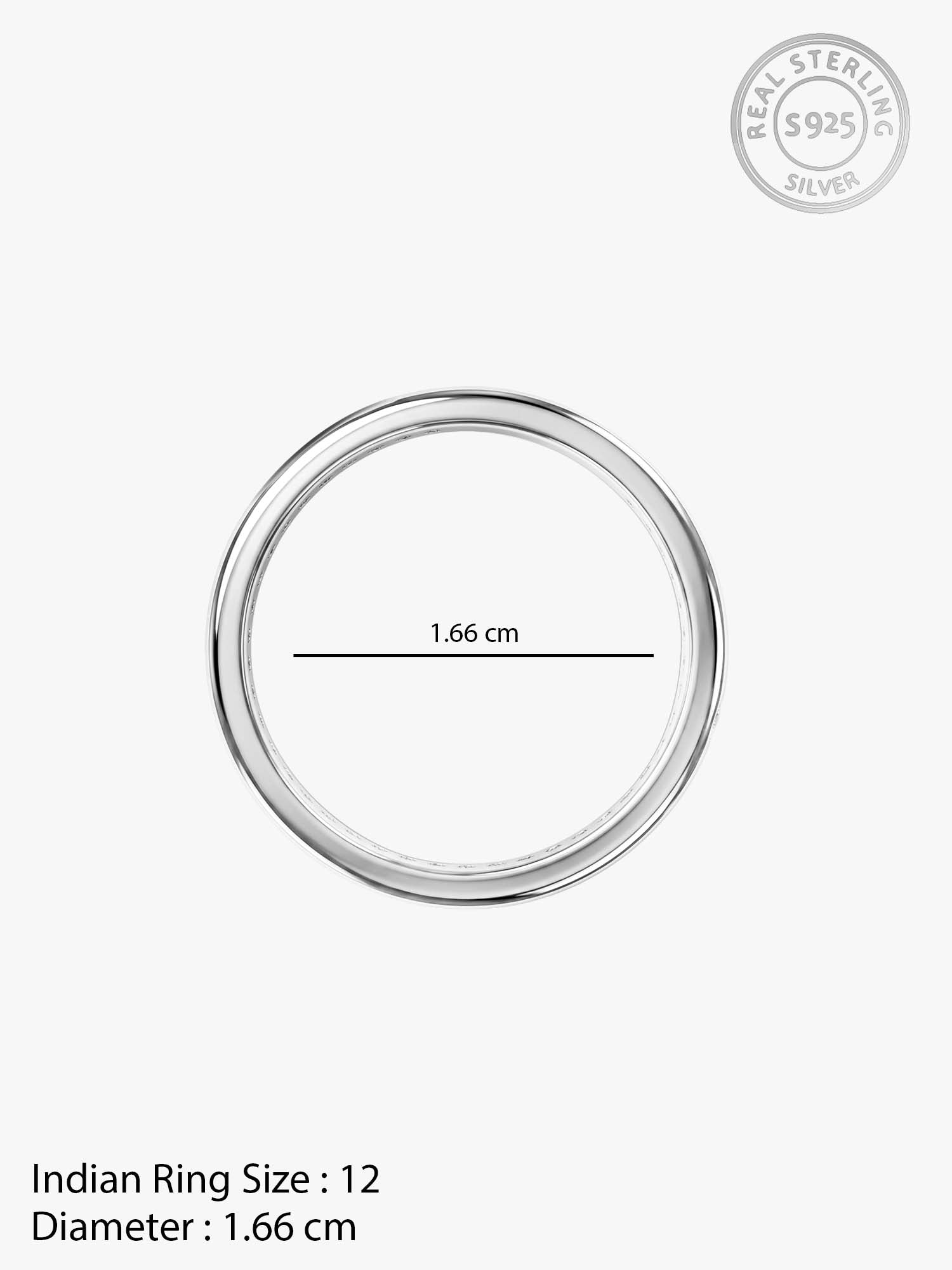 Silver Channel of Love Ring