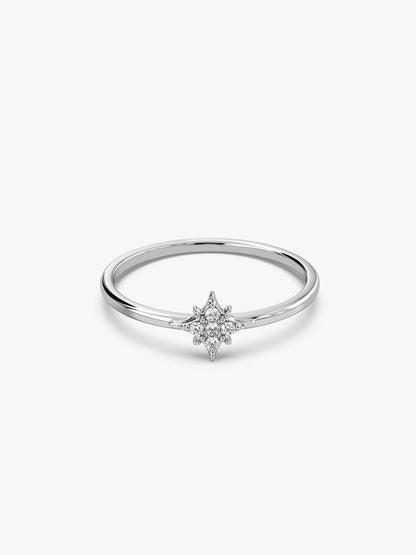 Silver Polaris Ring