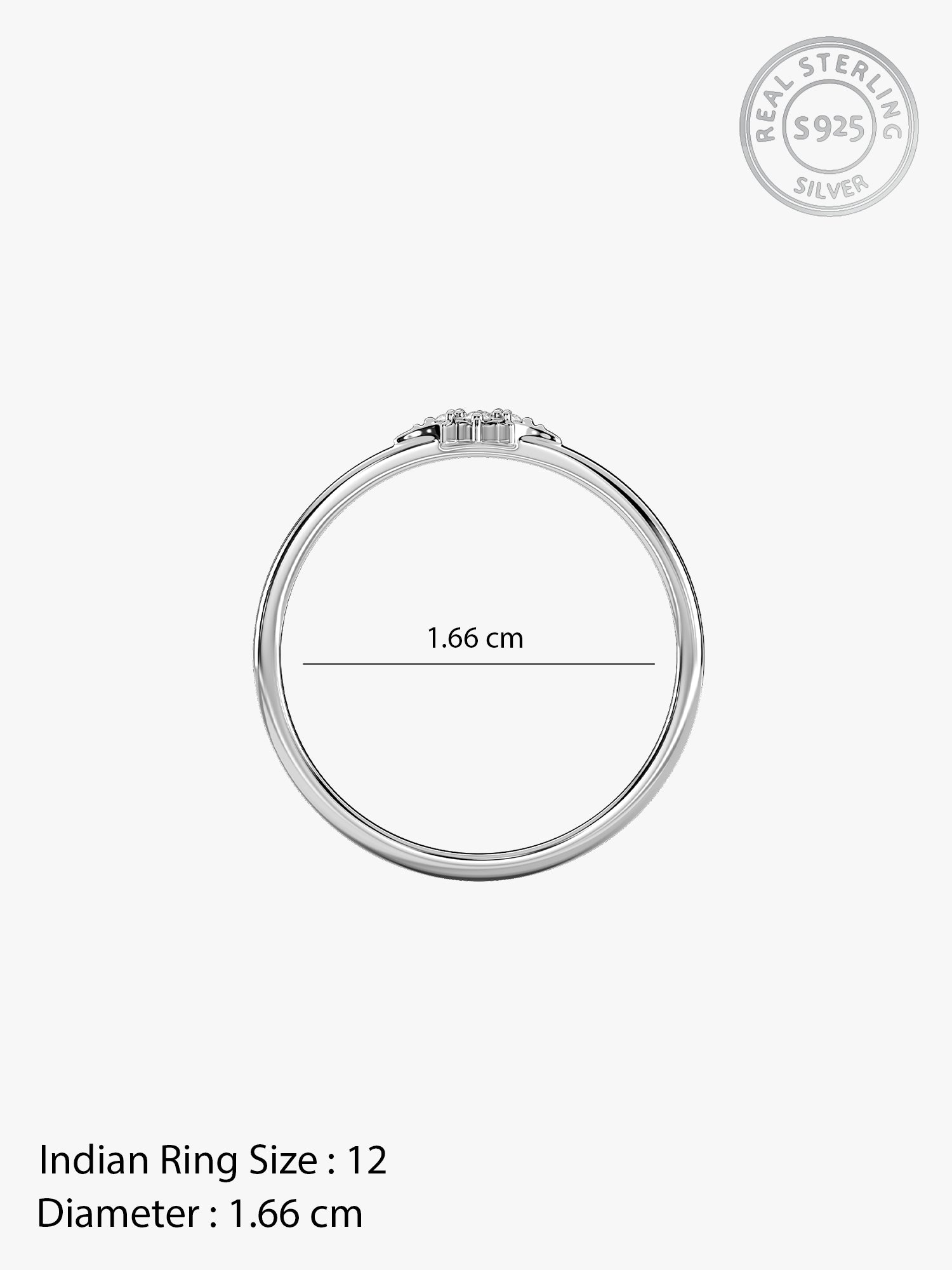 Silver Polaris Ring