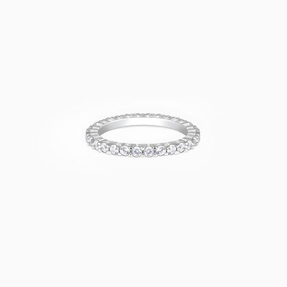 Silver Enchanting Radiance Ring