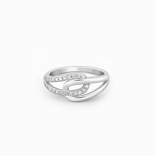 Silver Convergence Ring