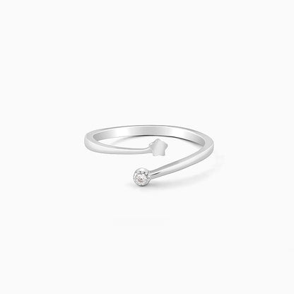 Silver Starlit Ring