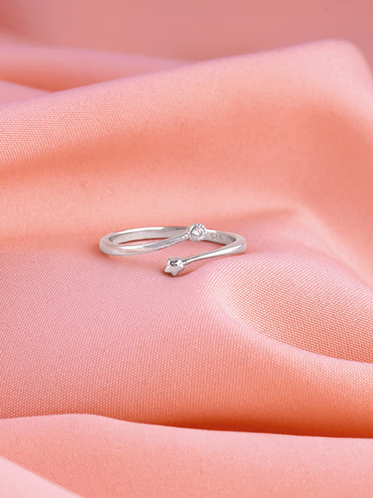 Silver Starlit Ring