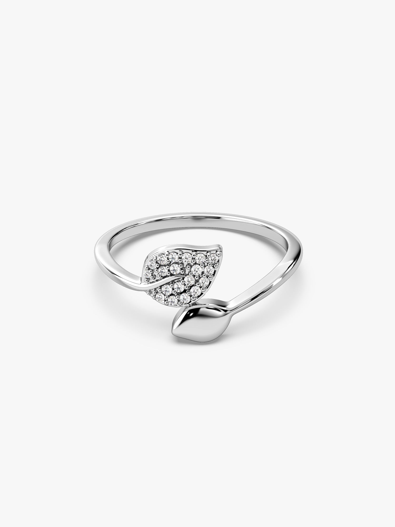 Silver Foliole Ring