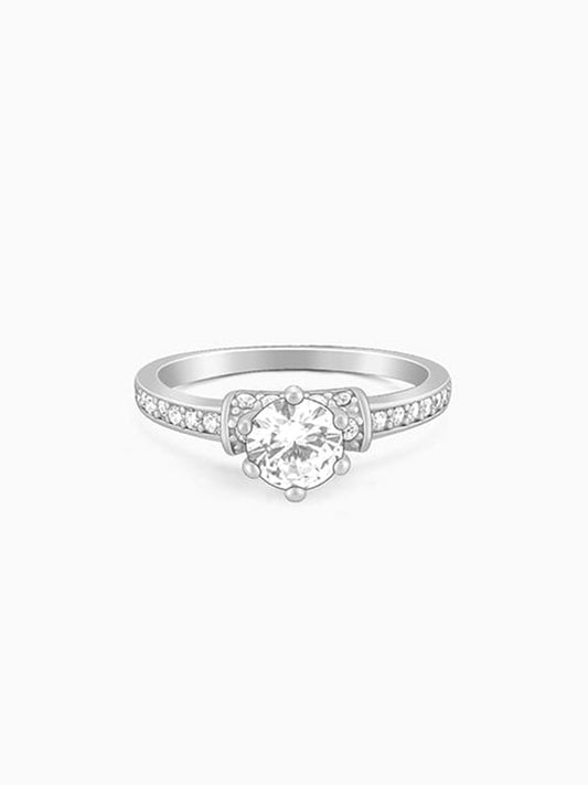 Silver Enfold Ring