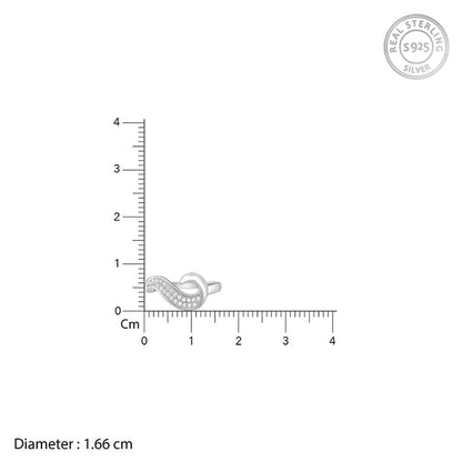 Silver Great Wave Ring