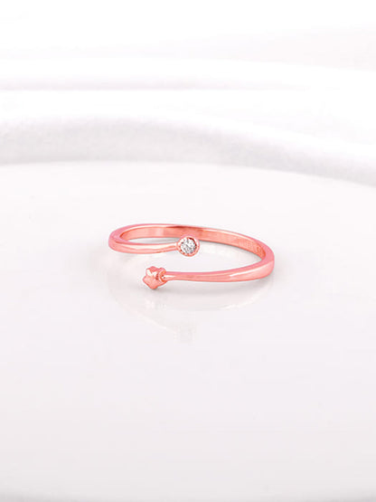 Rose Gold Starlit Ring