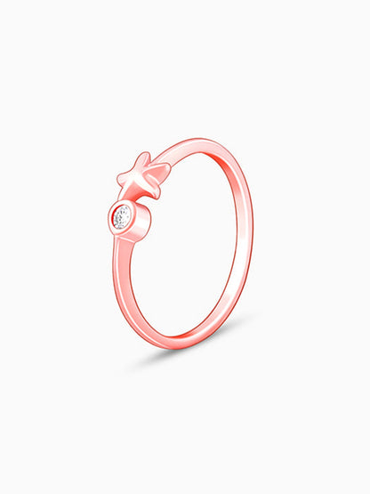 Rose Gold Starry Dusk Ring