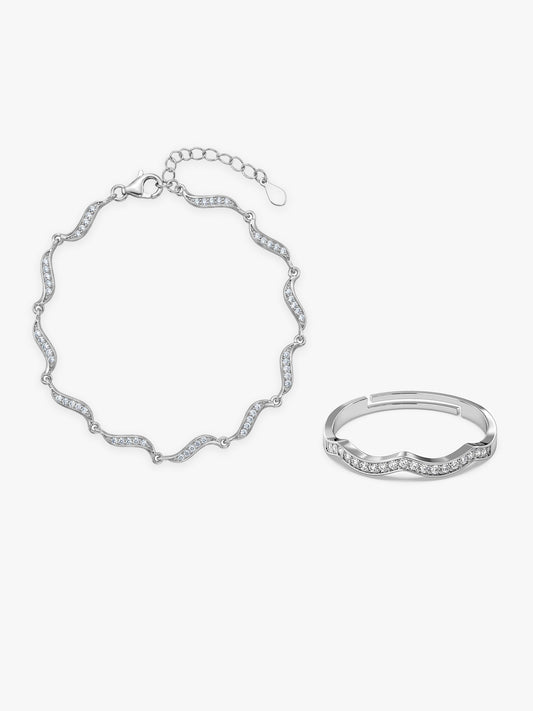 Silver Zeline Set