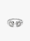 Silver Not-So-Round Ring