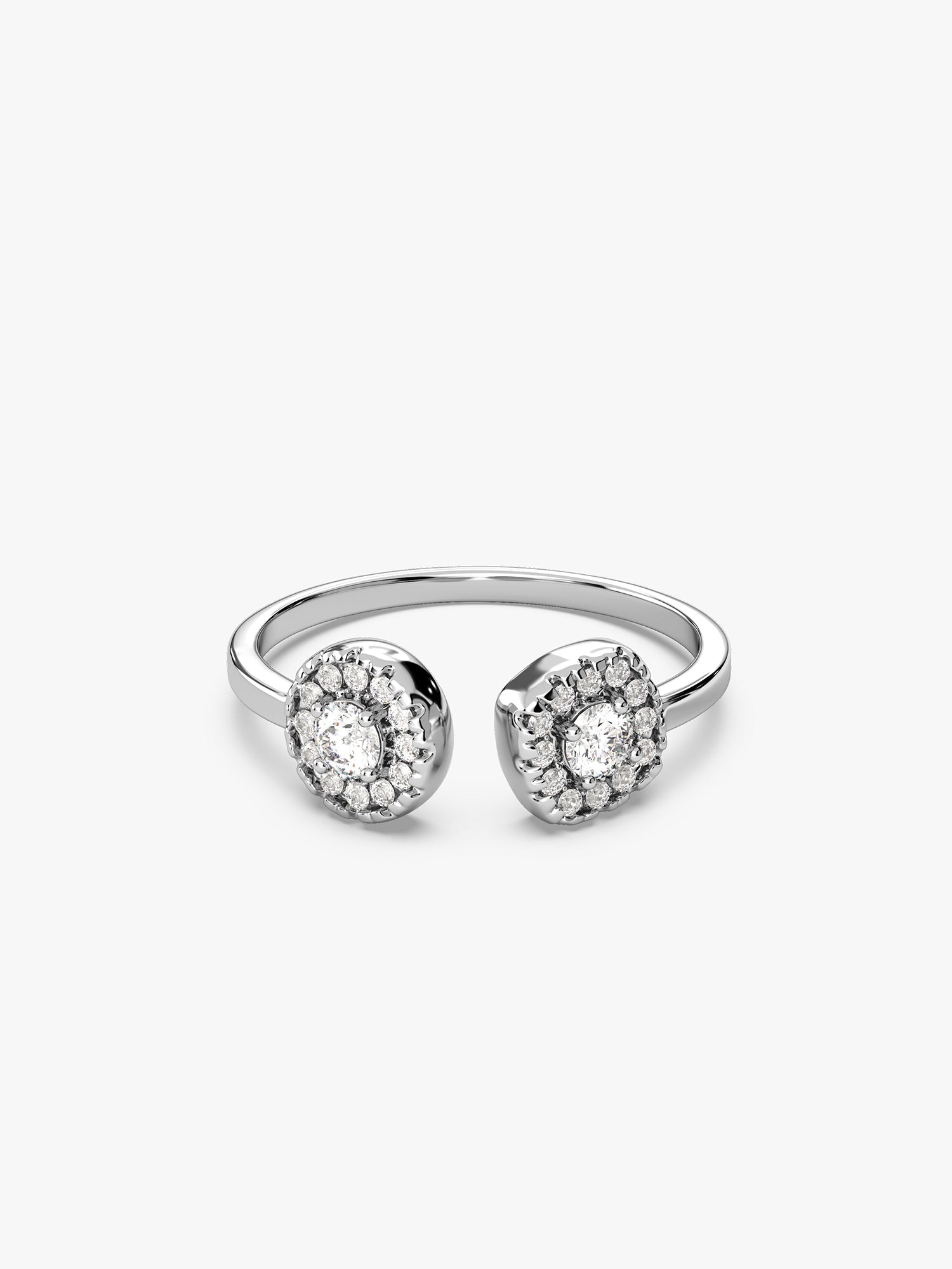 Silver Not-So-Round Ring