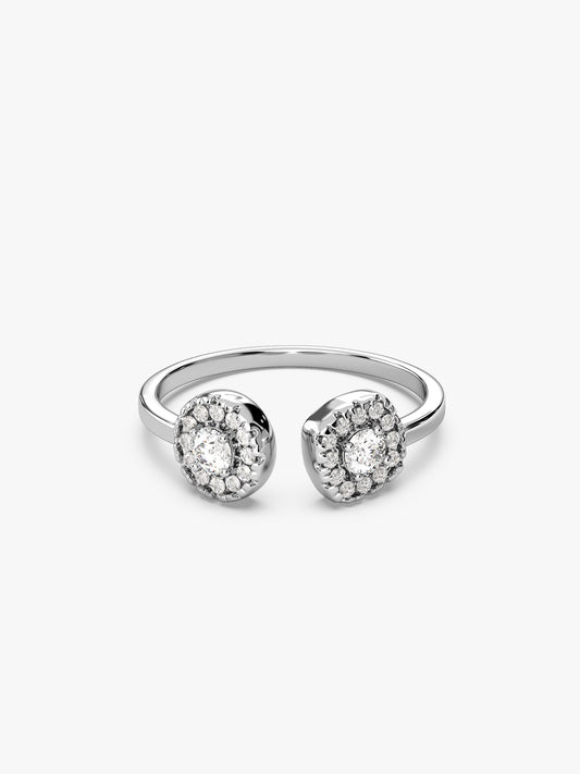 Silver Not-So-Round Ring