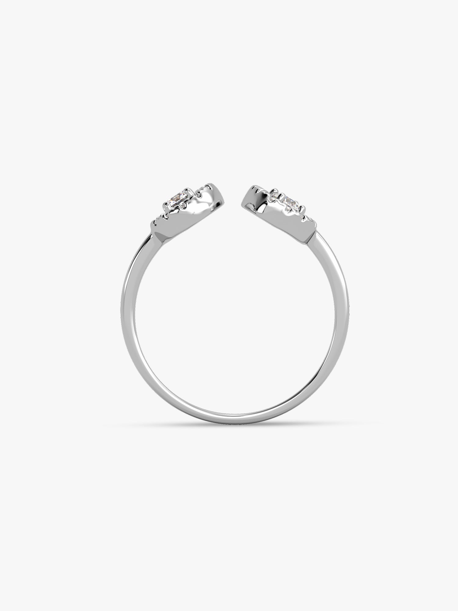 Silver Not-So-Round Ring