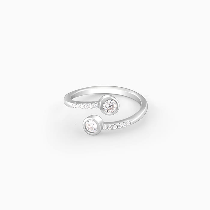 Silver Get-Together Ring