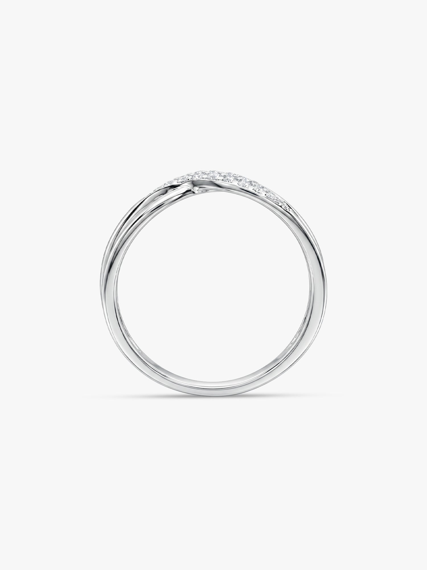 Kriti Sanon Silver Merging Orbits Ring
