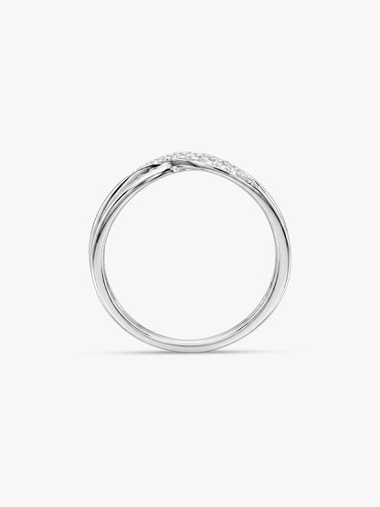 Kriti Sanon Silver Merging Orbits Ring