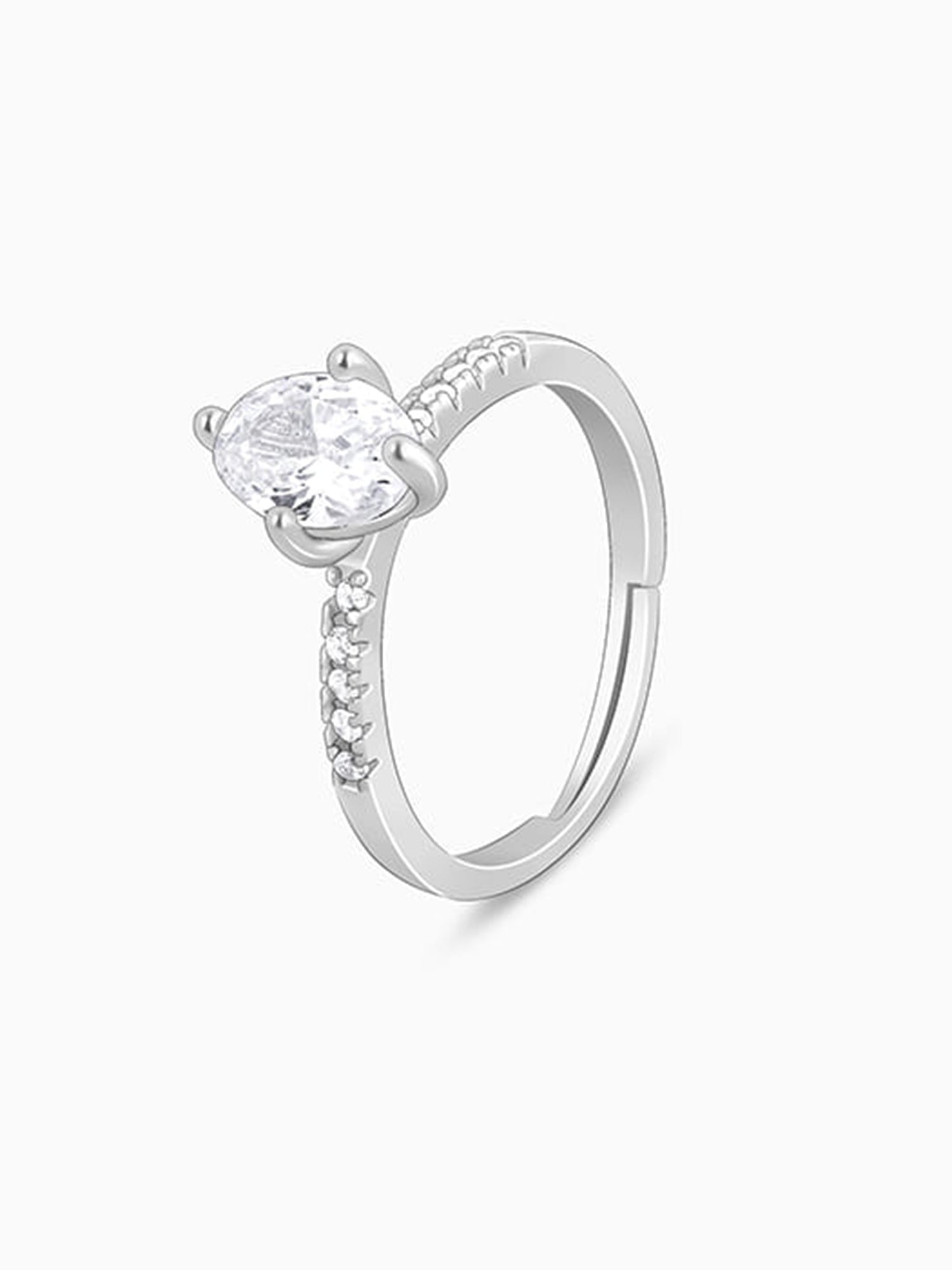 Silver Octane Ring