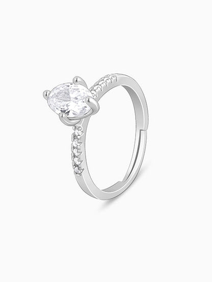 Silver Octane Ring