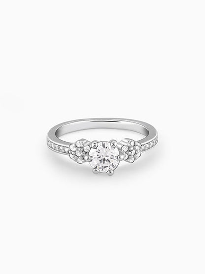 Silver Tres Belle Ring
