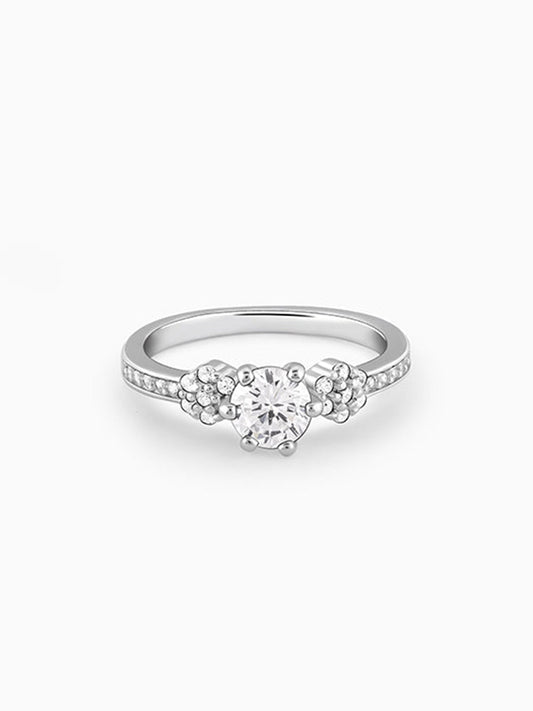 Silver Tres Belle Ring
