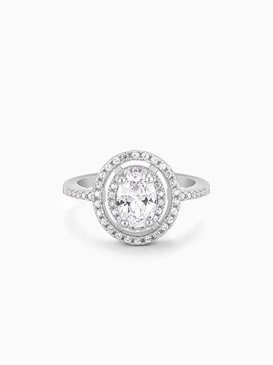 Silver Sanguine Ring