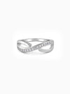 Silver Ripple Ring