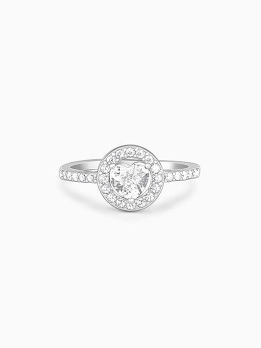Silver Pure Love Ring