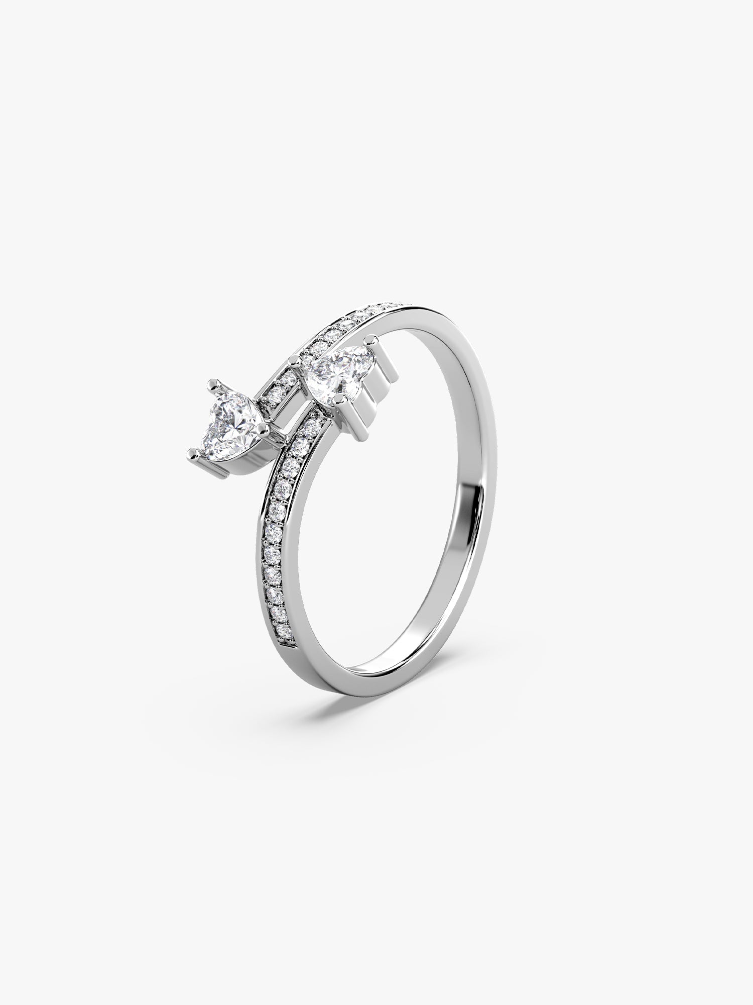Silver Soulful Love Ring