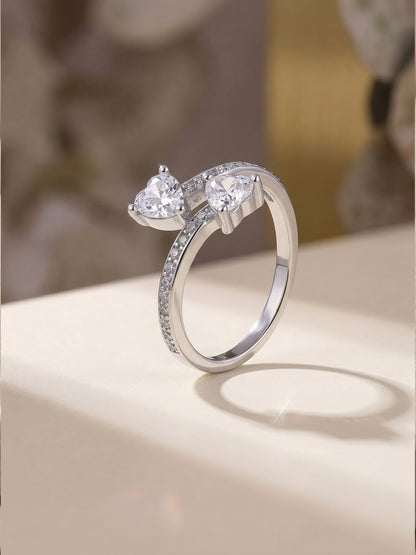 Silver Soulful Love Ring