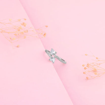 Silver Soulful Love Ring