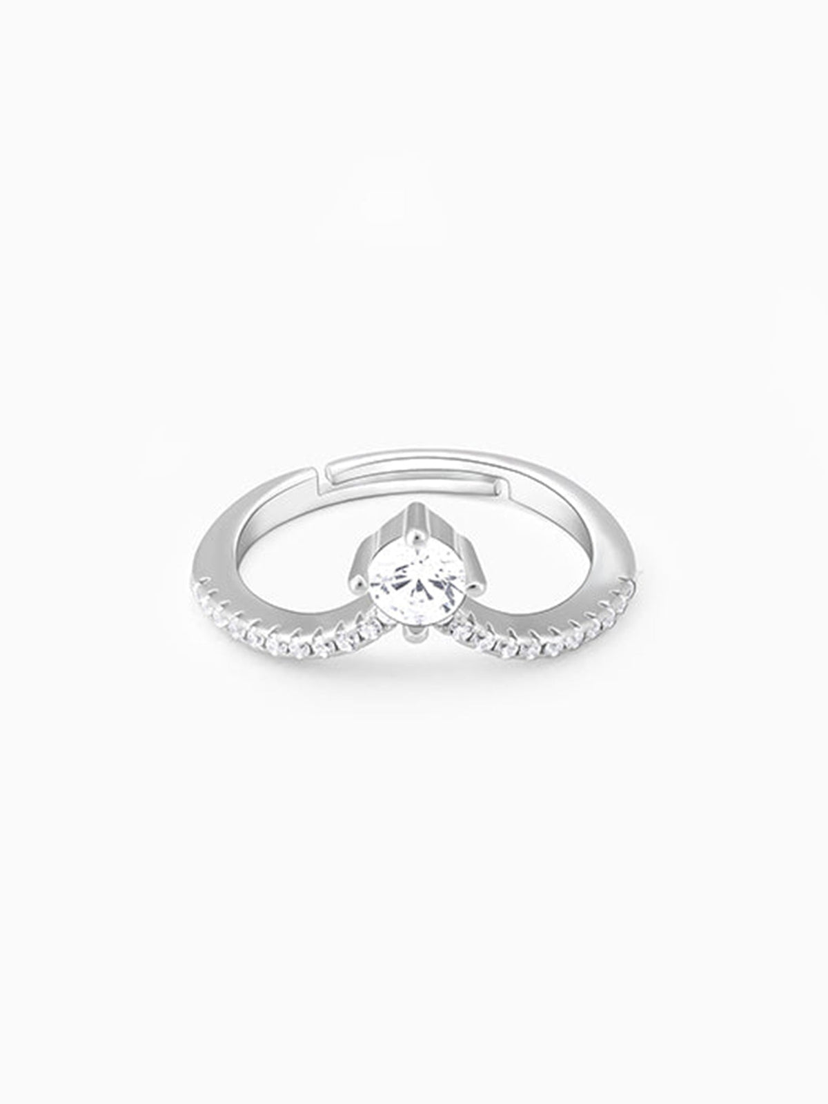 Silver Groovy Vanki Ring
