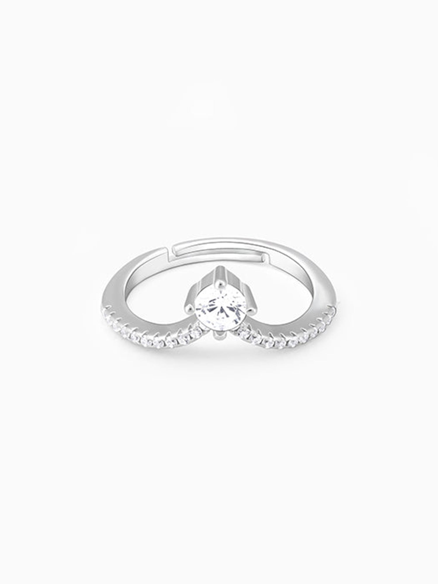 Silver Groovy Vanki Ring
