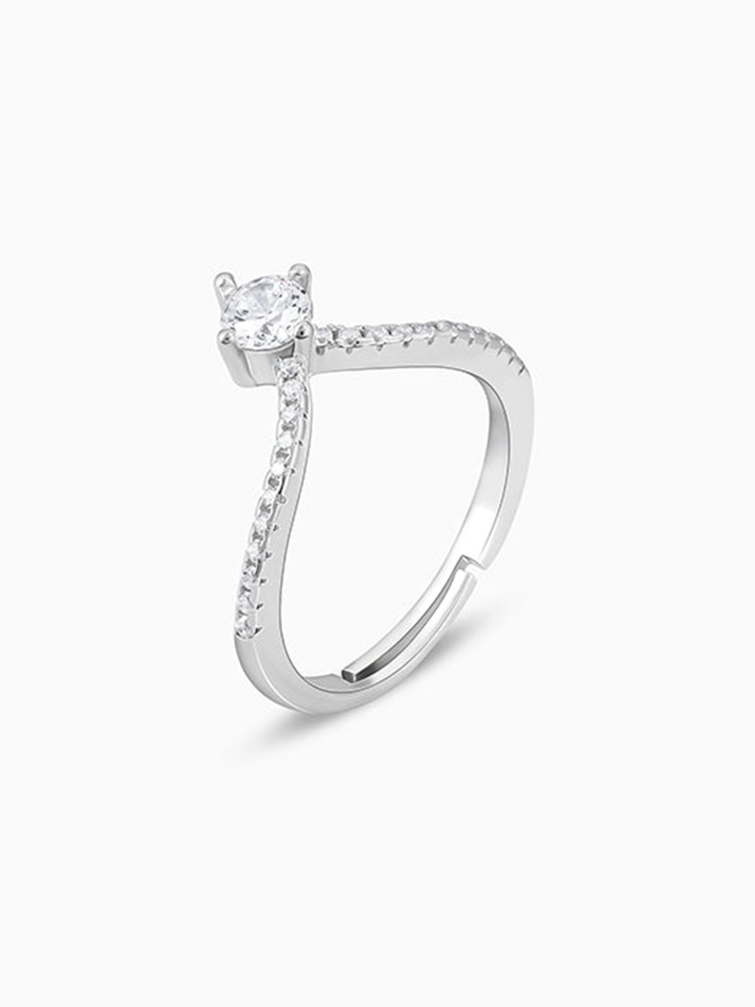 Silver Groovy Vanki Ring